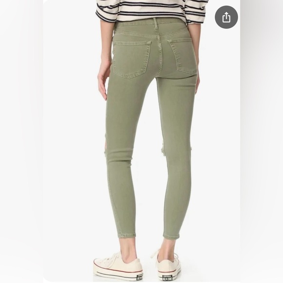 Free People High-Rise Busted Skinny Jeans - Picture 2 of 7